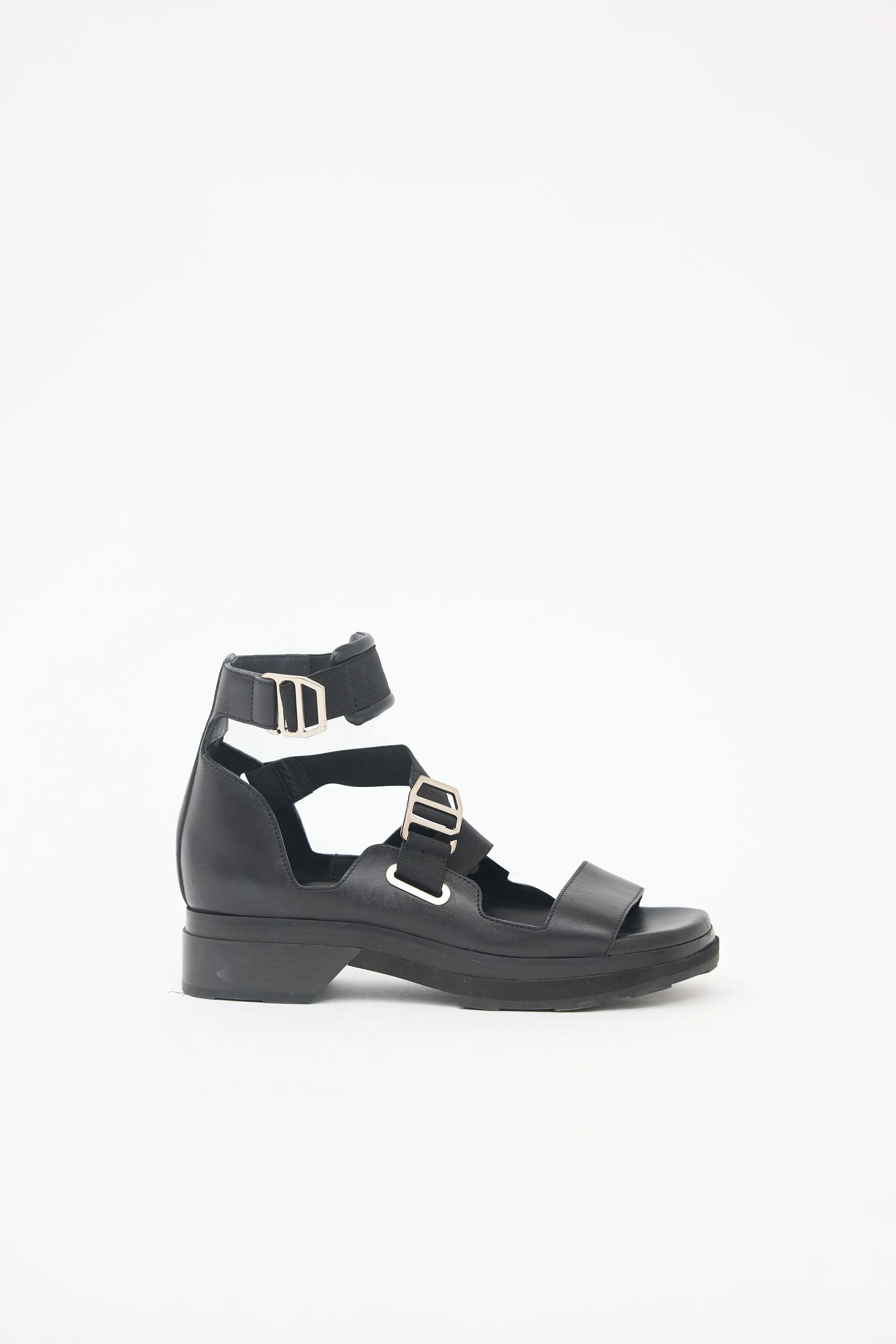 Leather Strappy Sandal sold by VSP Consignment