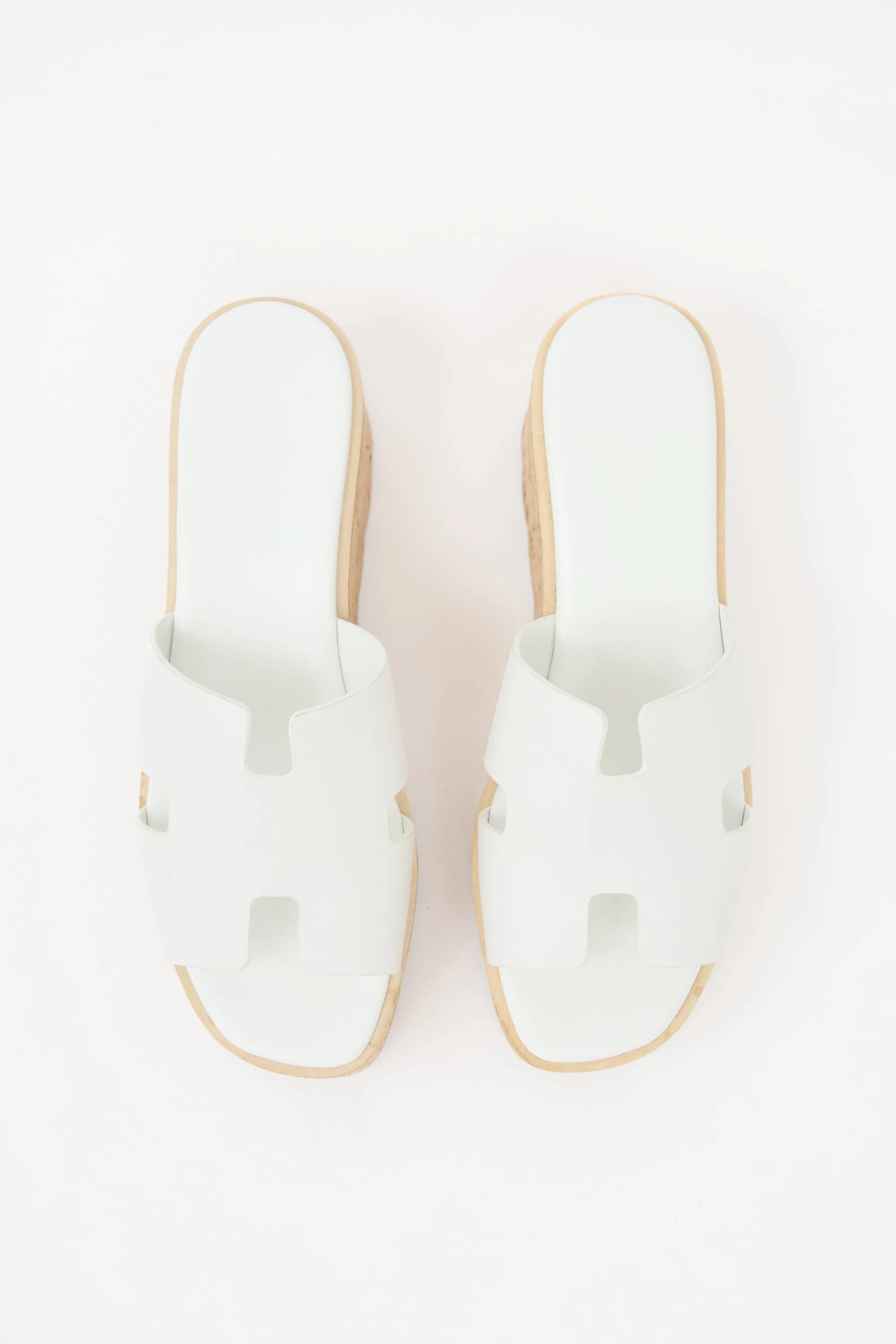 Leather & Cork Eze Platform Sandal sold by VSP Consignment product image thumbnail 2