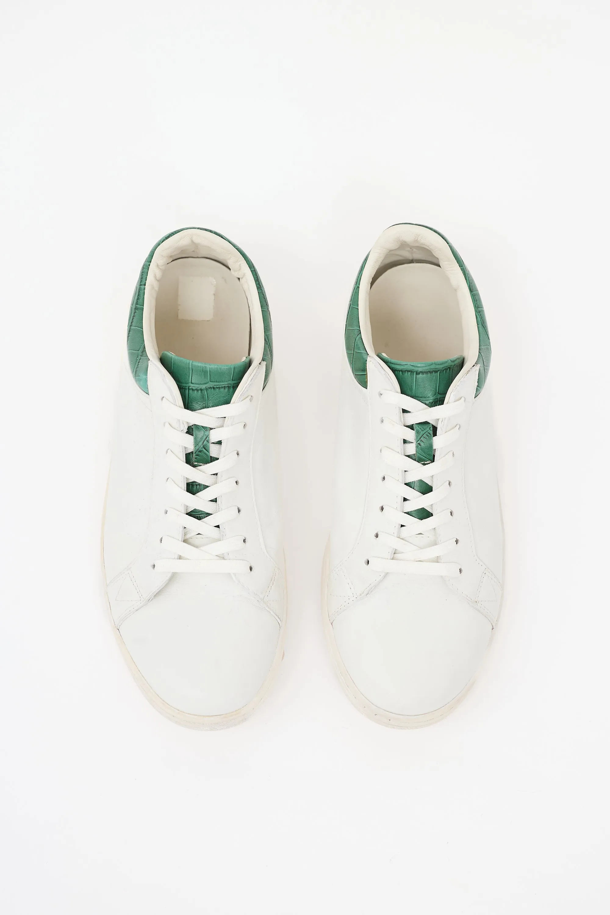 Leather Panelled Luxembourg Sneaker sold by VSP Consignment product image thumbnail 2