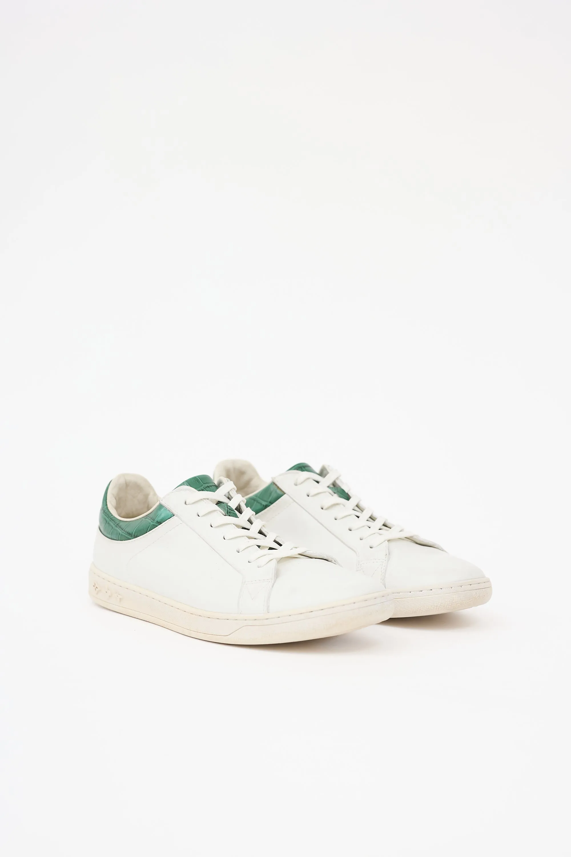 Leather Panelled Luxembourg Sneaker sold by VSP Consignment product image thumbnail 3