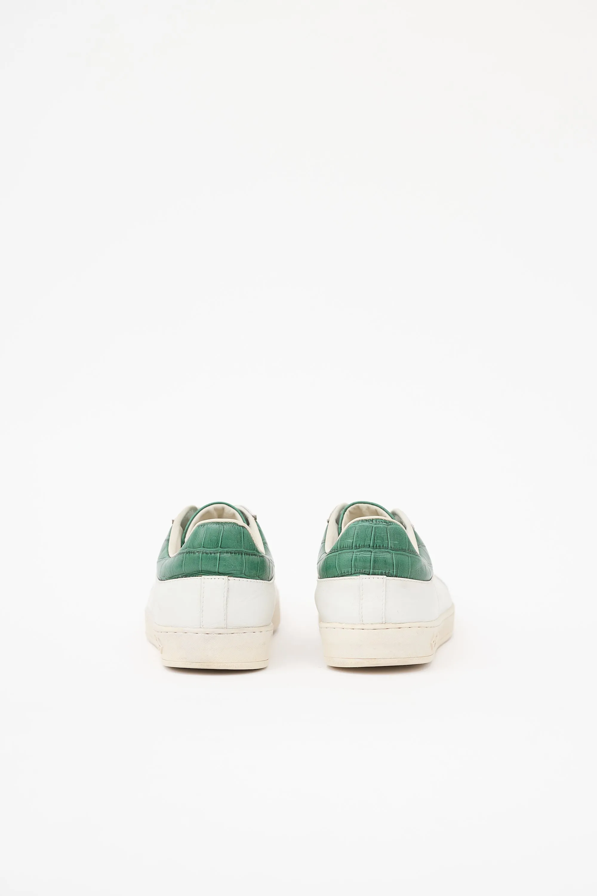 Leather Panelled Luxembourg Sneaker sold by VSP Consignment product image thumbnail 4