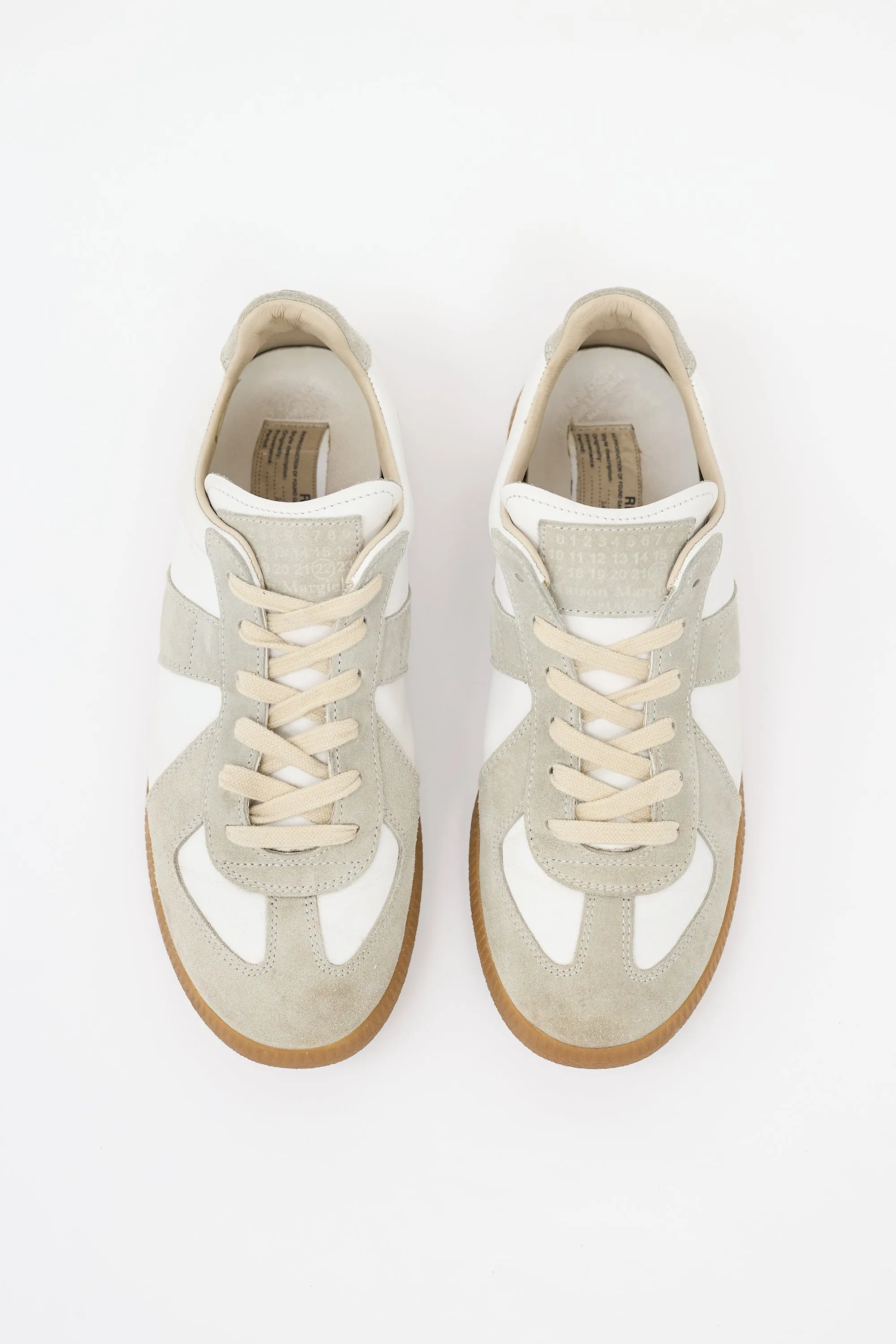 Leather & Suede Replica Sneaker sold by VSP Consignment product image thumbnail 2