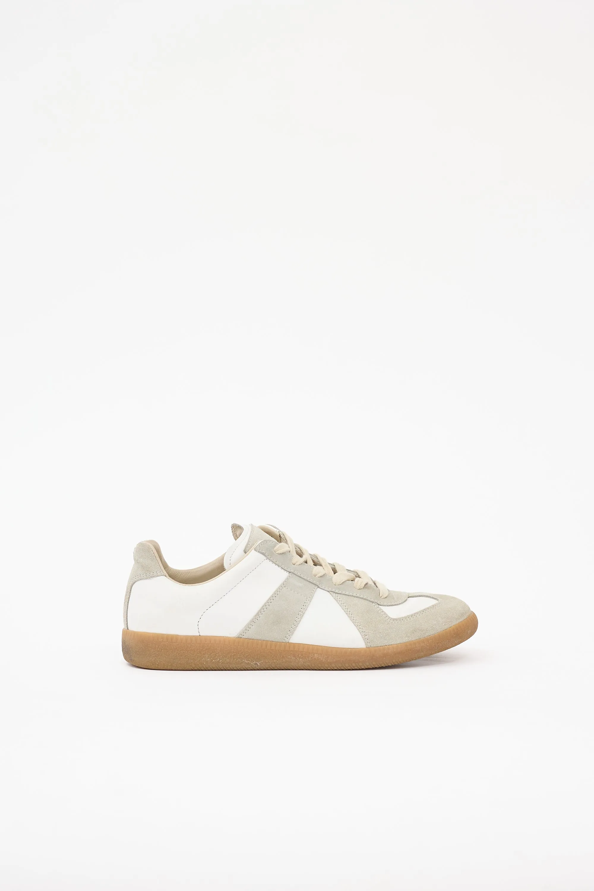 Leather & Suede Replica Sneaker sold by VSP Consignment