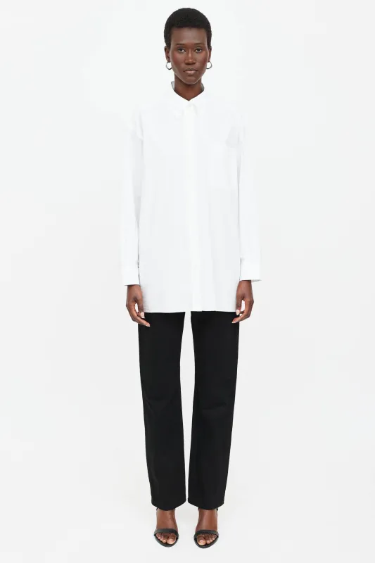 Victoria Oversized Shirt made by The Row
