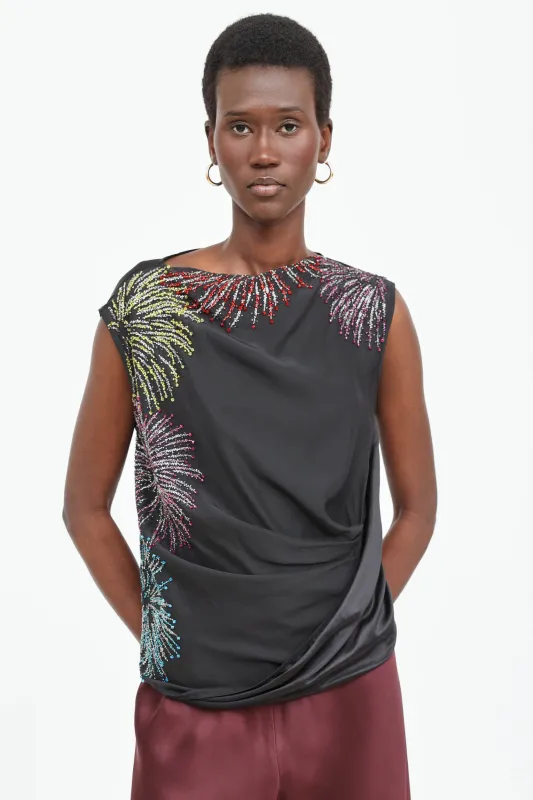 Cory Firework Top made by Dries Van Noten