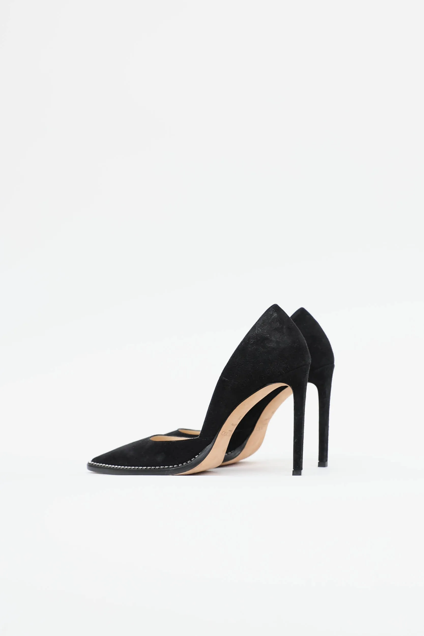 Suede Babette Pump sold by VSP Consignment product image thumbnail 4