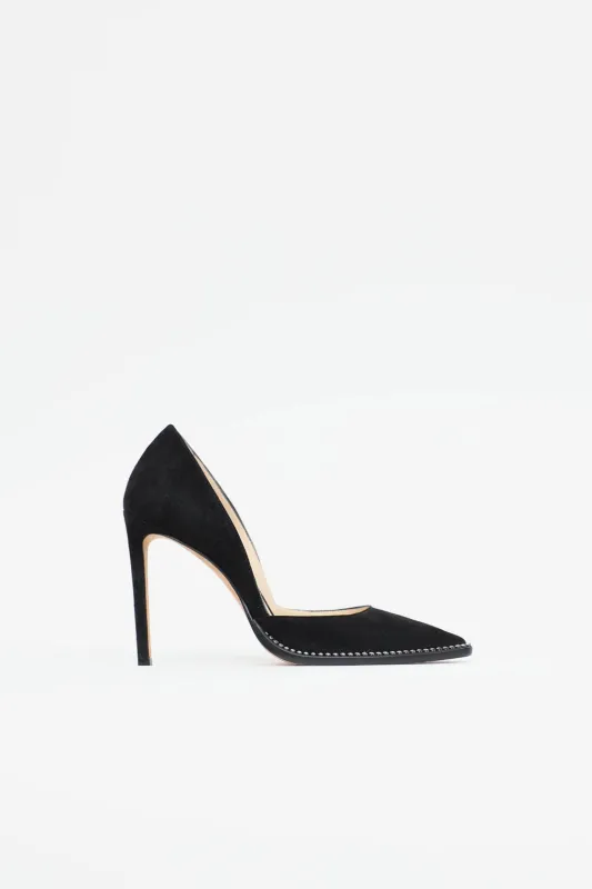 Suede Babette Pump made by Jimmy Choo
