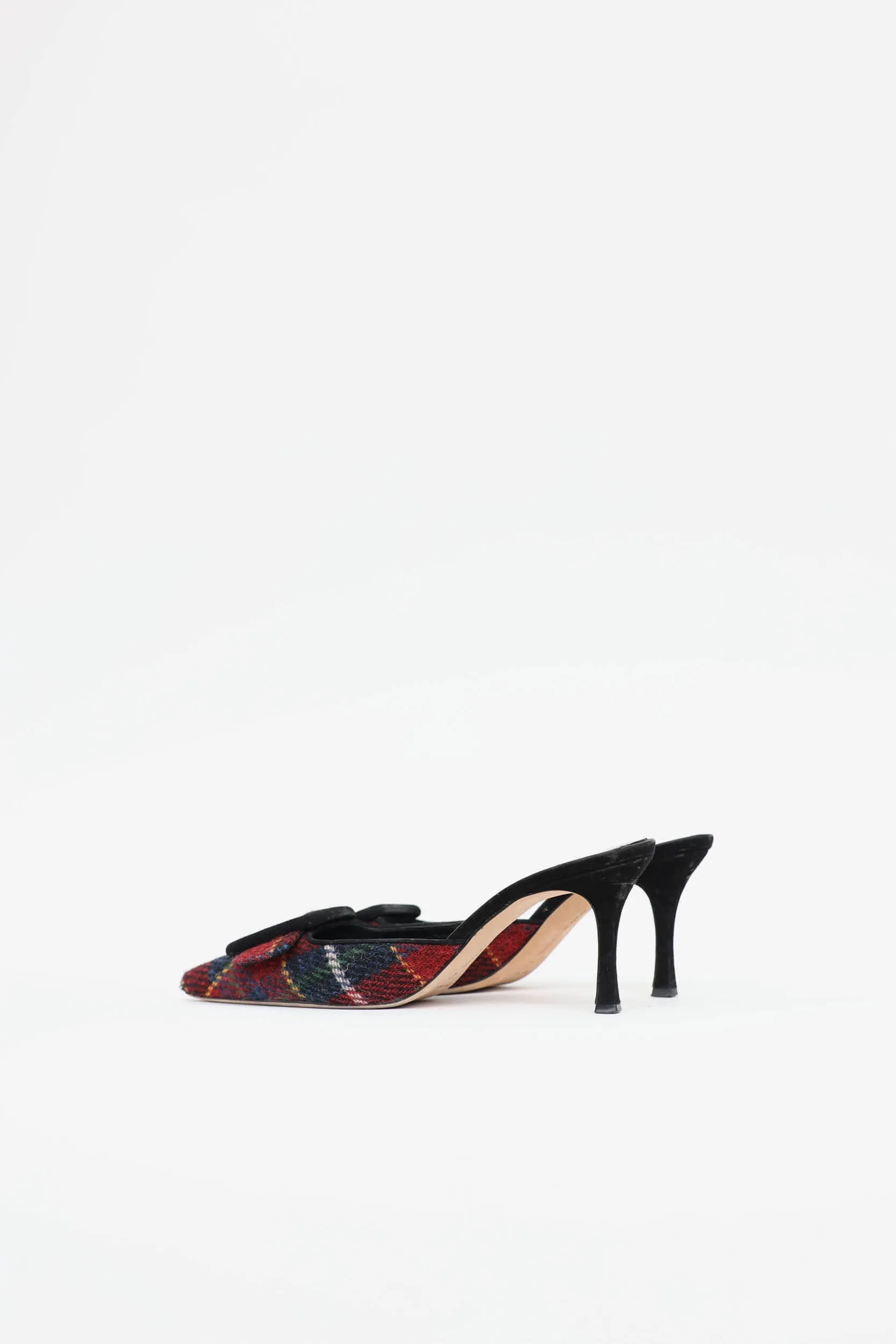 Plaid Maysale Mule sold by VSP Consignment product image thumbnail 4