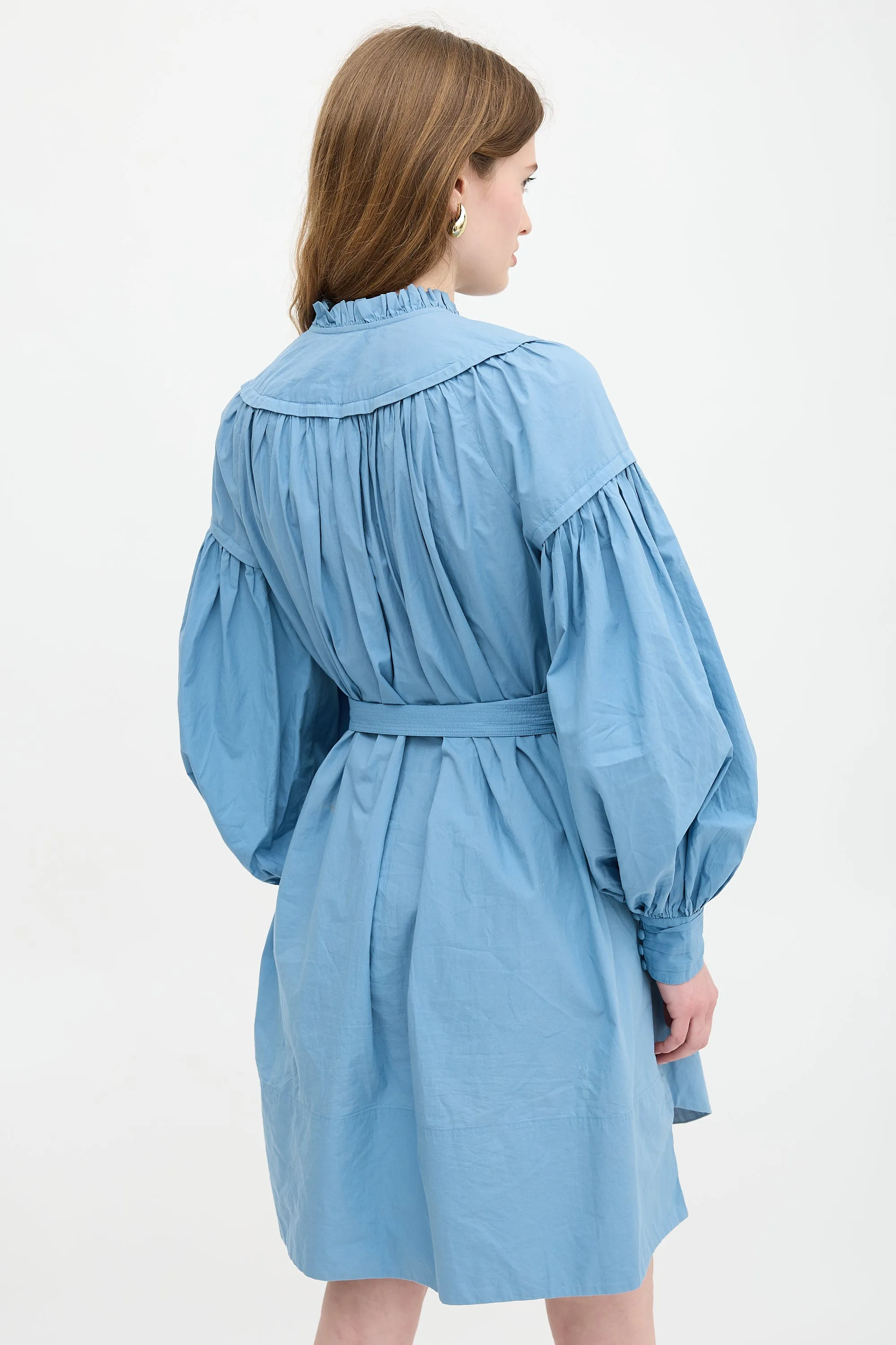 Belted Ruffle Dress sold by VSP Consignment product image thumbnail 4
