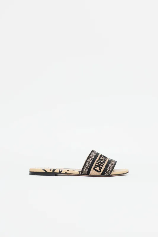 Dway Jacquard Slide made by Dior