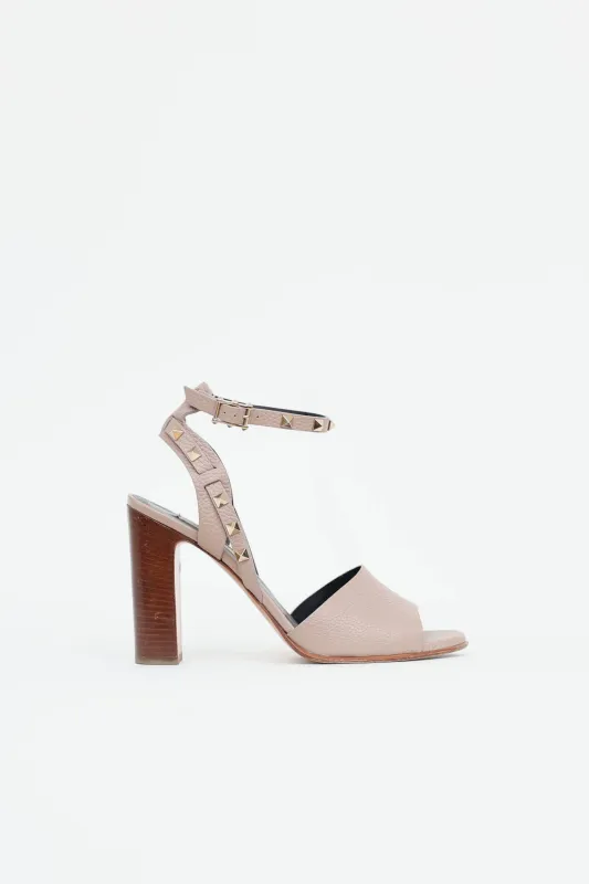 Rockstud Sandal made by Valentino