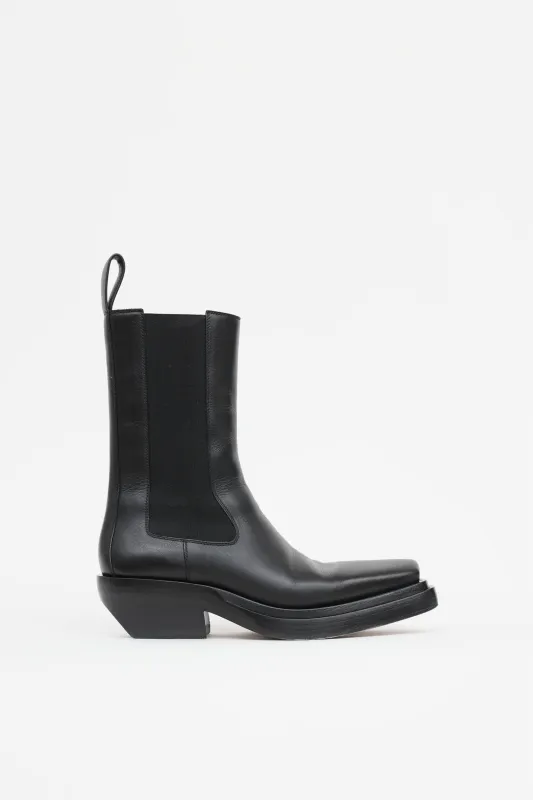 Square Toe Ankle Boot made by Bottega Veneta