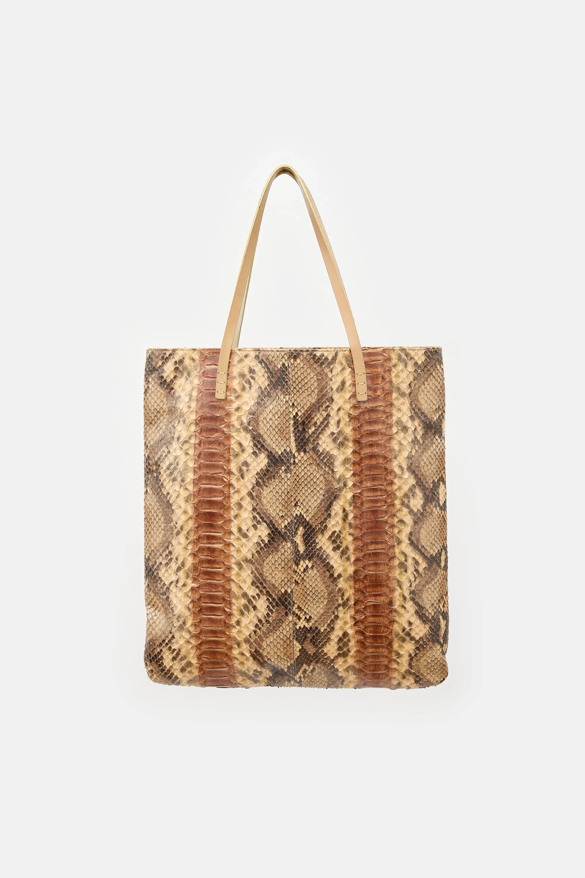 Vintage Leather Tote Bag sold by VSP Consignment product image thumbnail 2