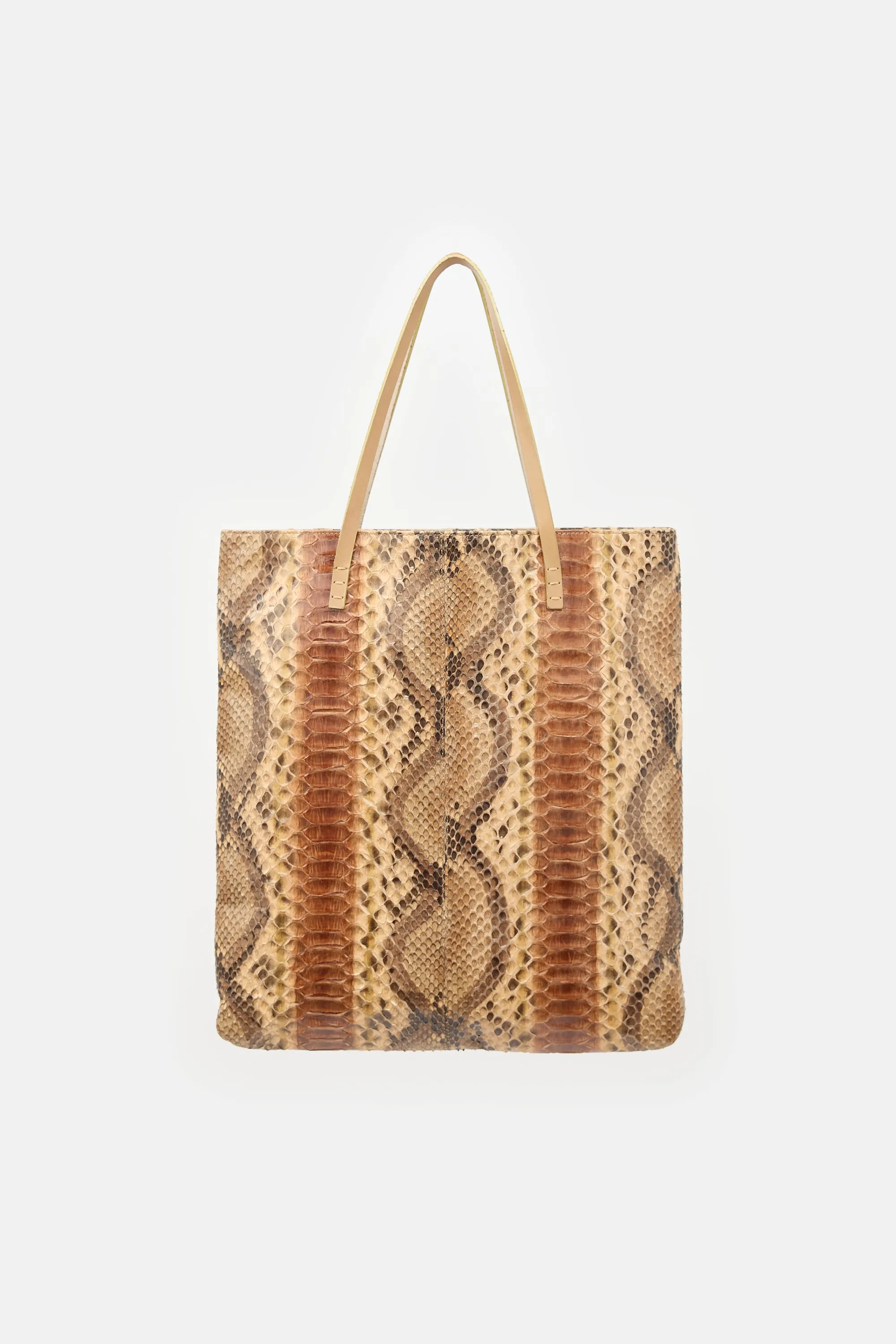 Vintage Leather Tote Bag sold by VSP Consignment