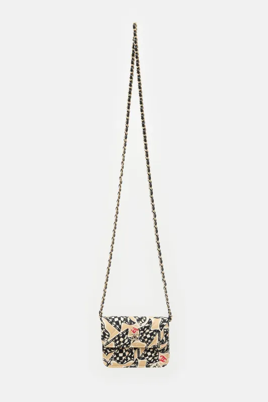 Quilted Coco Mark Flag Bag made by Chanel