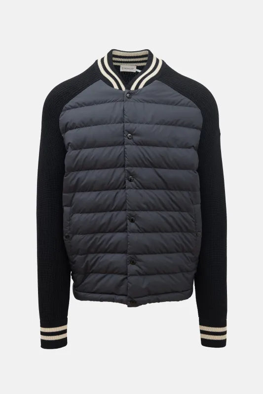 Rib Knit Puffer Cardigan made by VSP Consignment