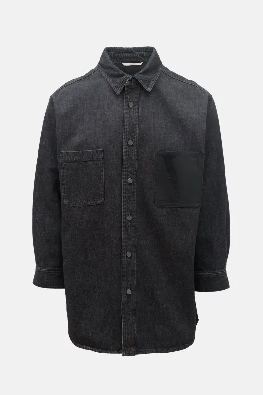 VLogo Denim Shirt made by Valentino