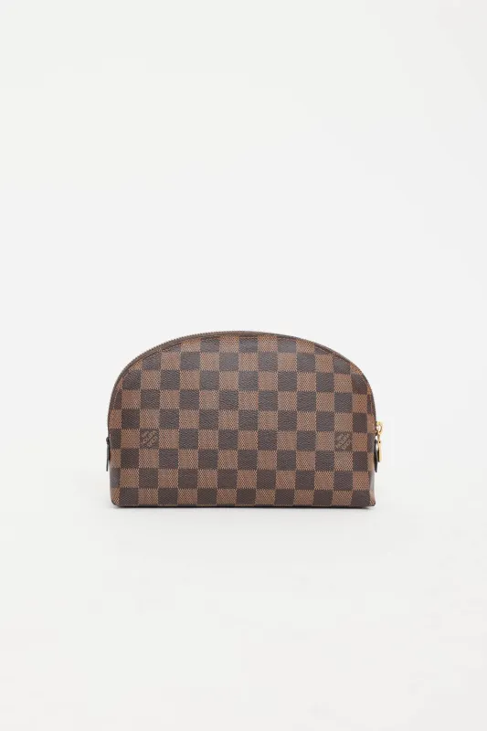 Damier Ebene Cosmetic Pouch made by Louis Vuitton