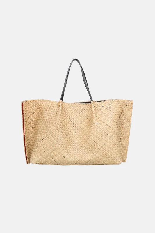 Raffia Escape Tote Bag made by Valentino