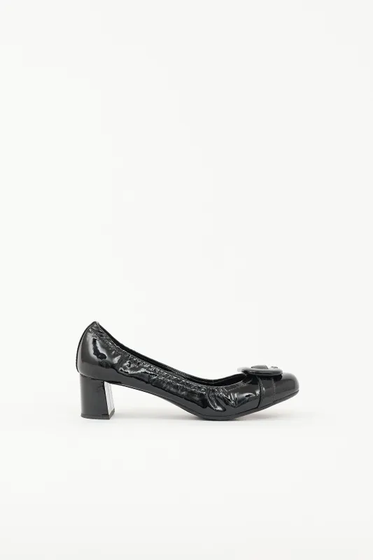 Sport Patent Buckle Pump made by Prada
