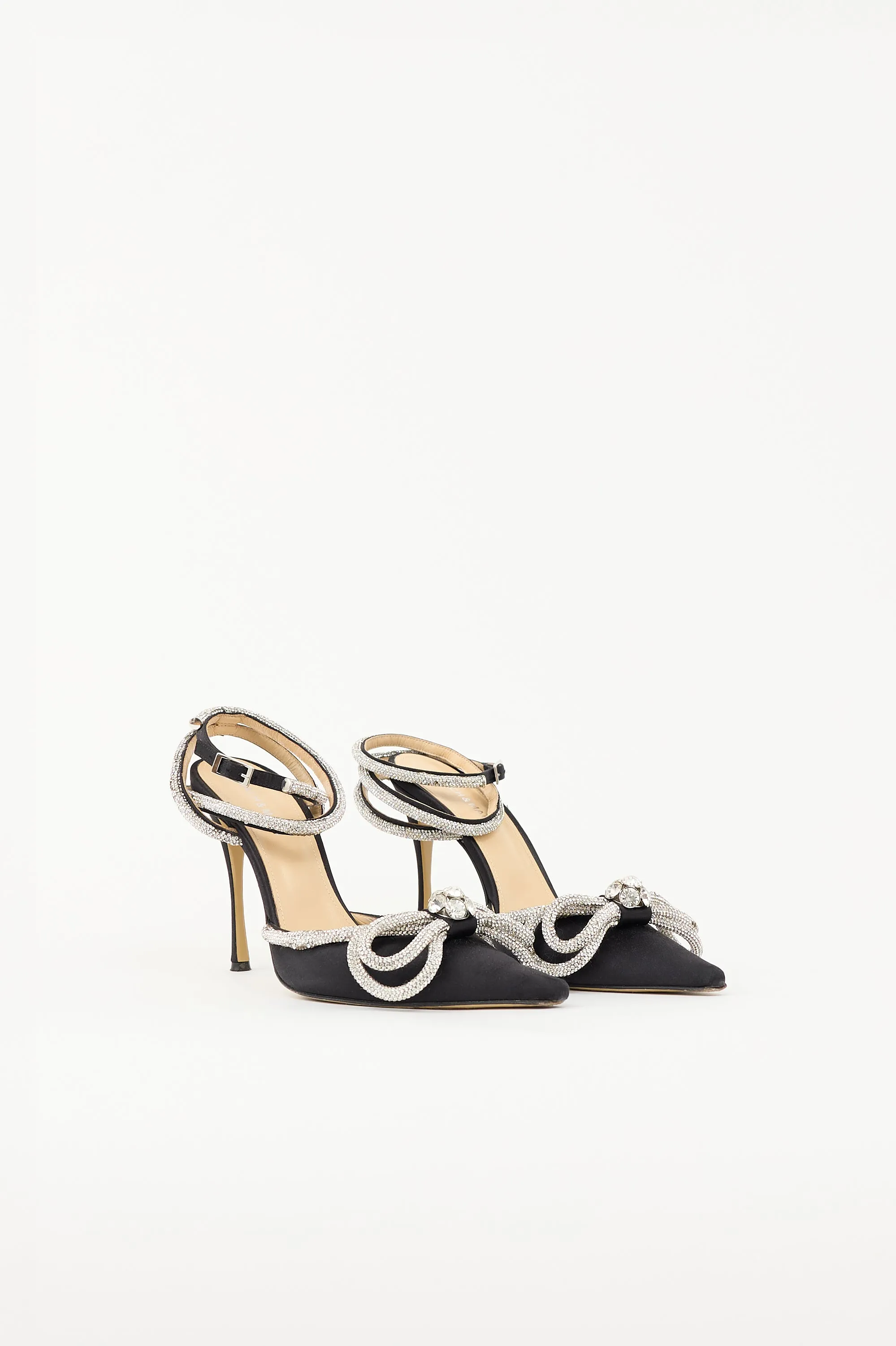 Satin Double Bow Heel sold by VSP Consignment product image thumbnail 2