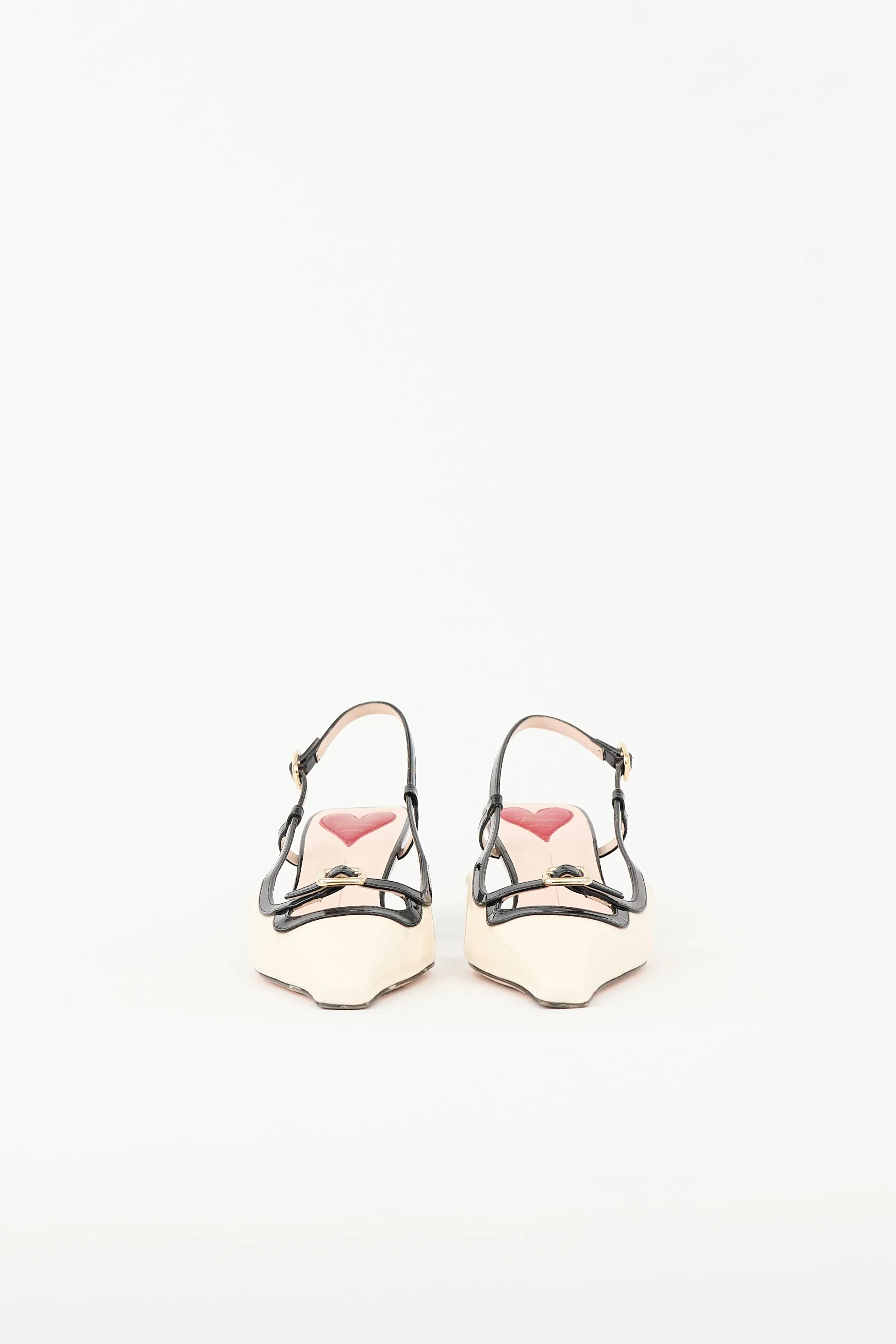 Patent Buckle Slingback Pump sold by VSP Consignment product image thumbnail 4