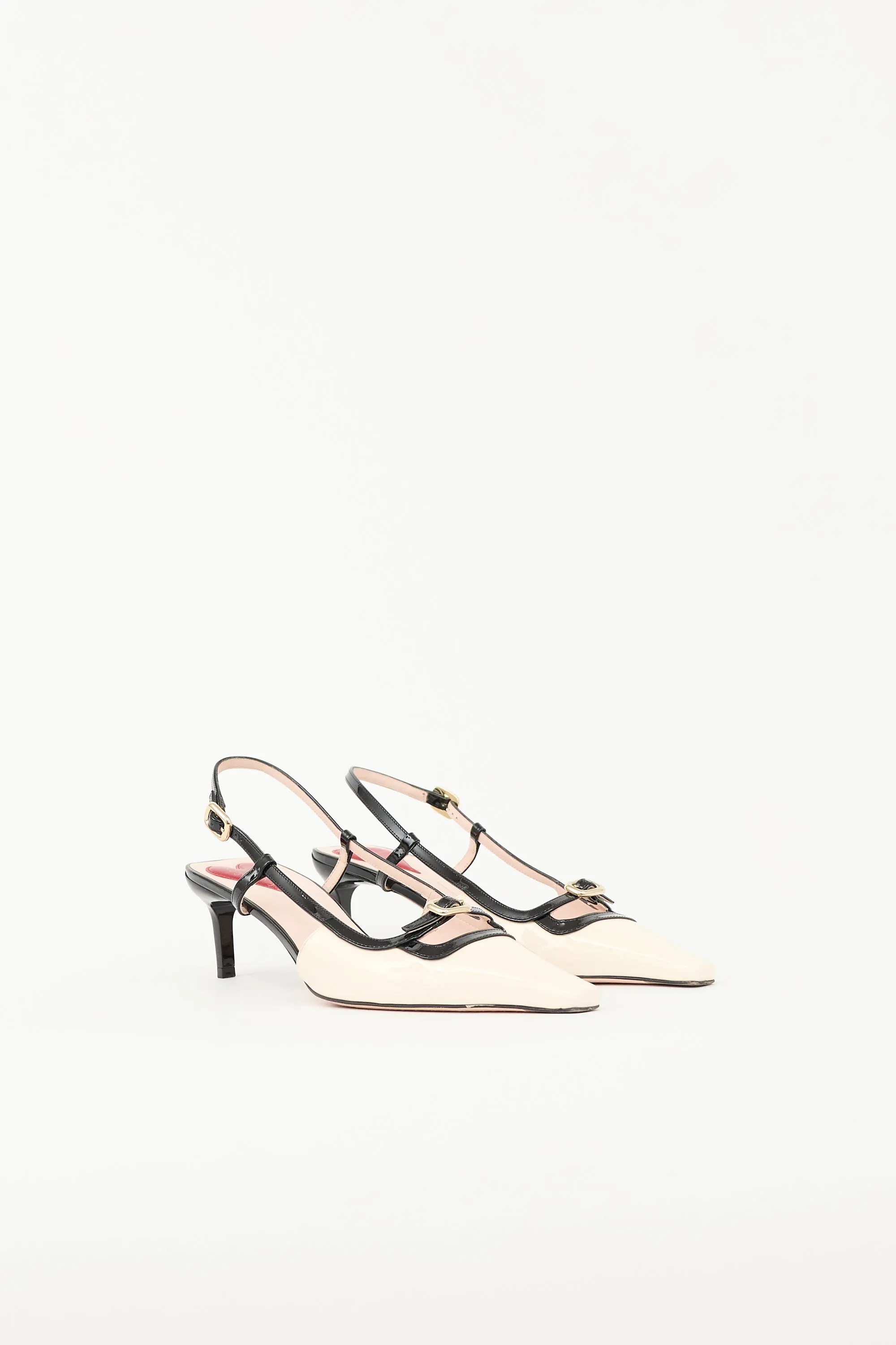 Patent Buckle Slingback Pump sold by VSP Consignment product image thumbnail 3