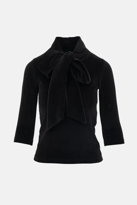 FW 2023 Velvet Tie Top made by Balenciaga