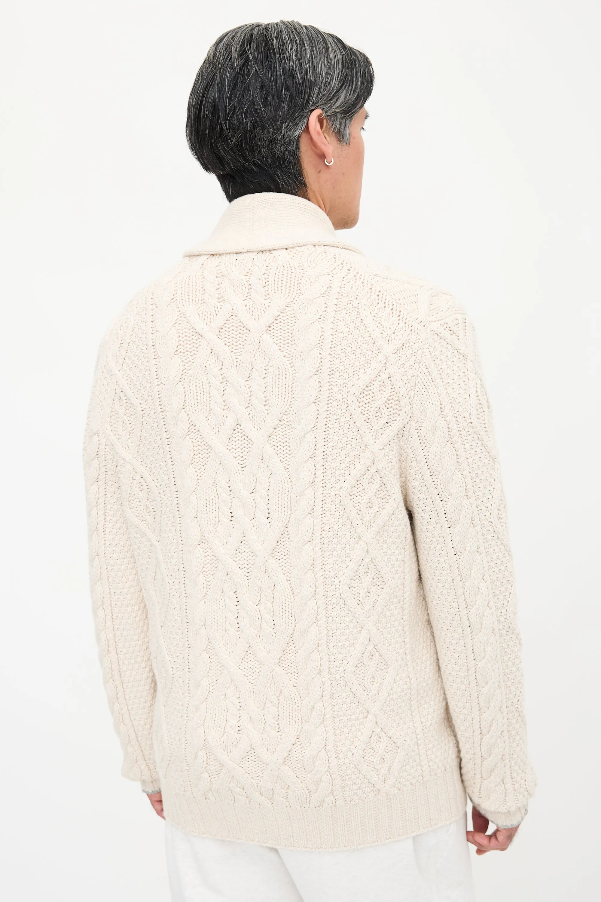 Cable Knit Cardigan sold by VSP Consignment product image thumbnail 4