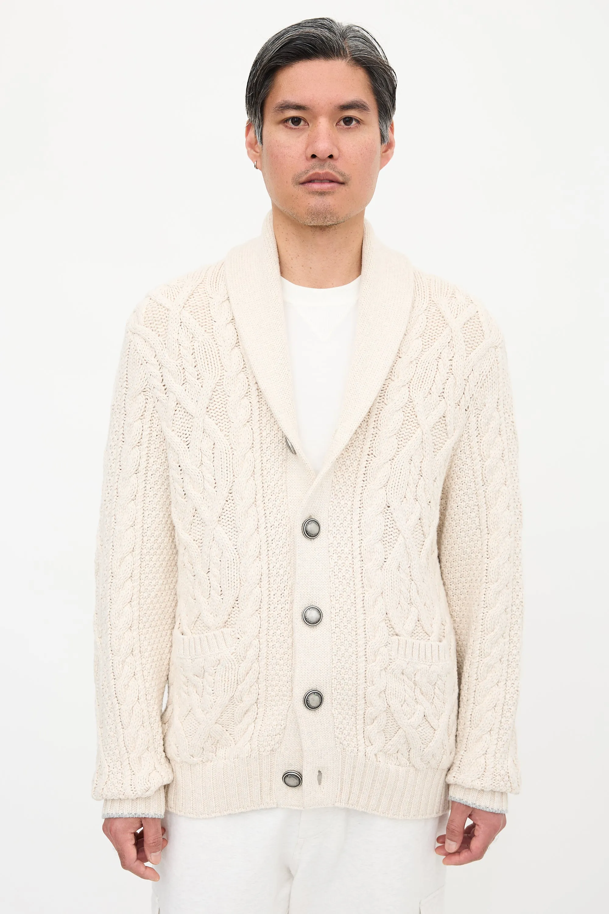 Cable Knit Cardigan sold by VSP Consignment