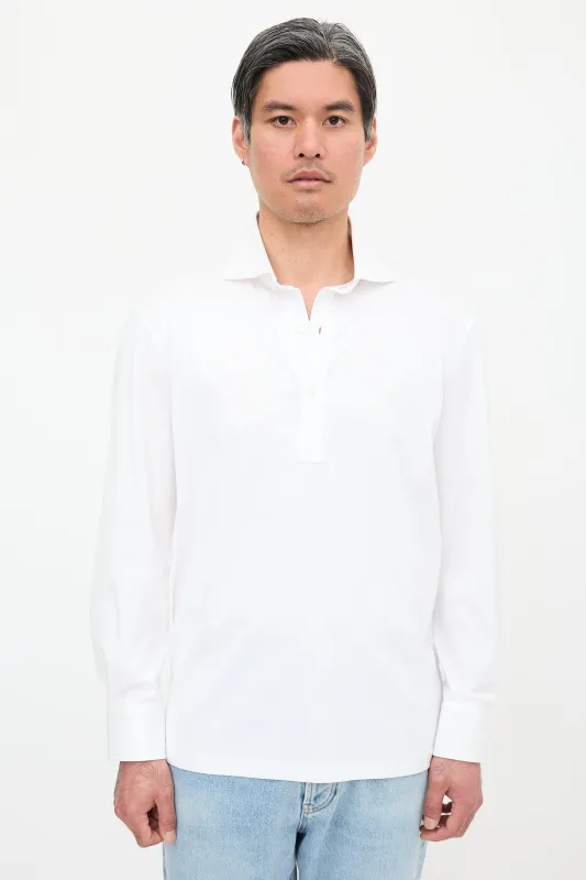 Knit Slim Fit Top made by Brunello Cucinelli