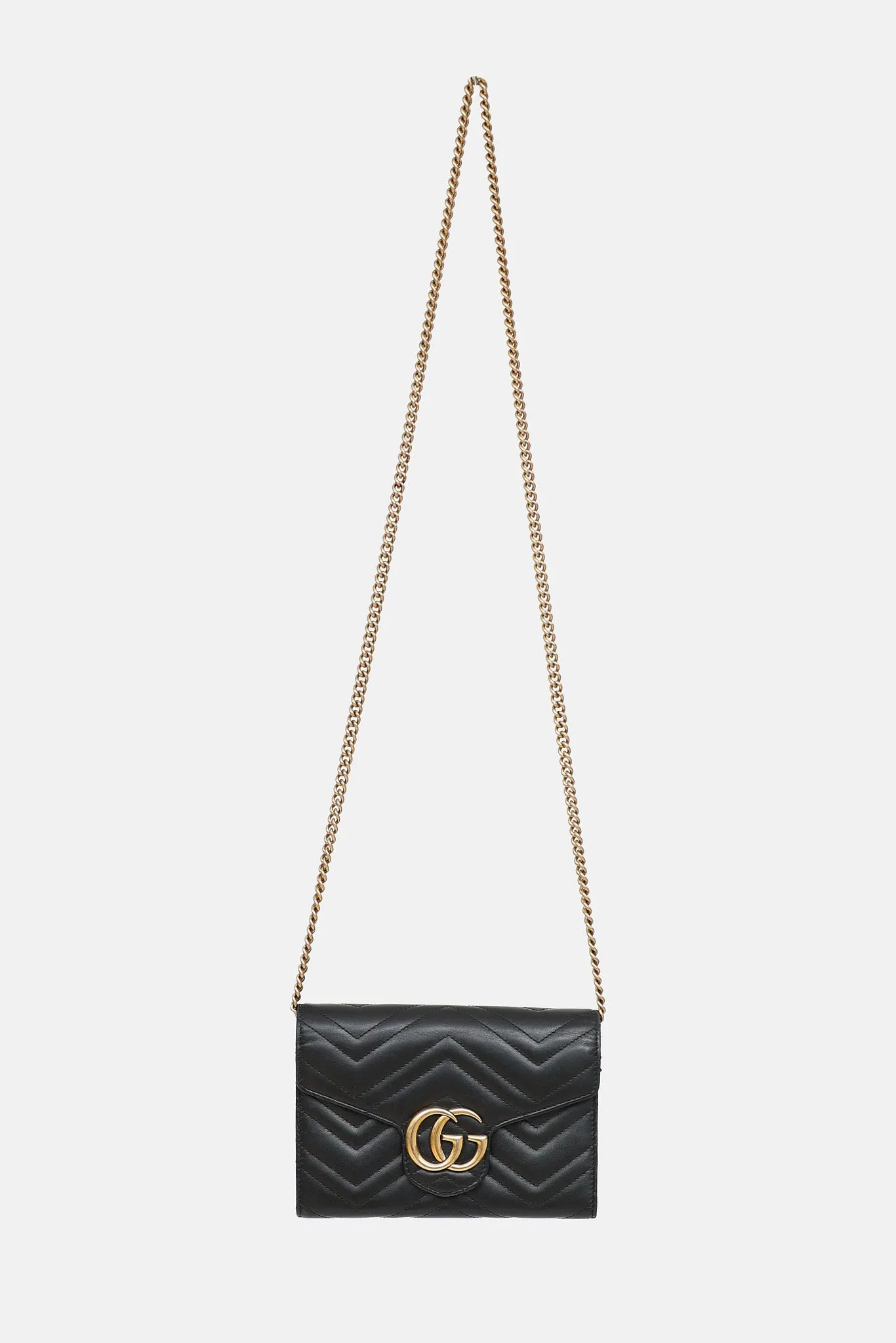 Marmont Matelassé Wallet On Chain Bag sold by VSP Consignment