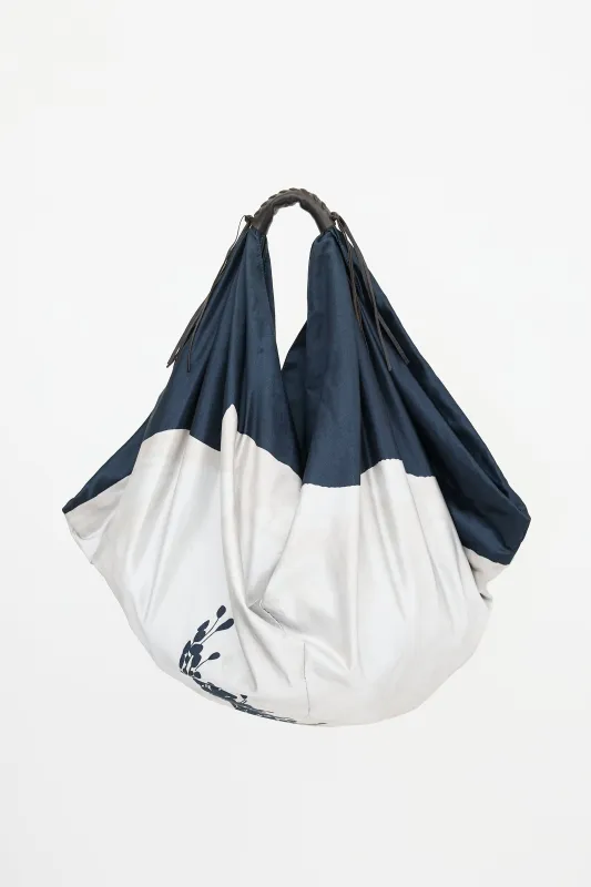 Satin Printed Shoulder Bag made by Maison Margiela
