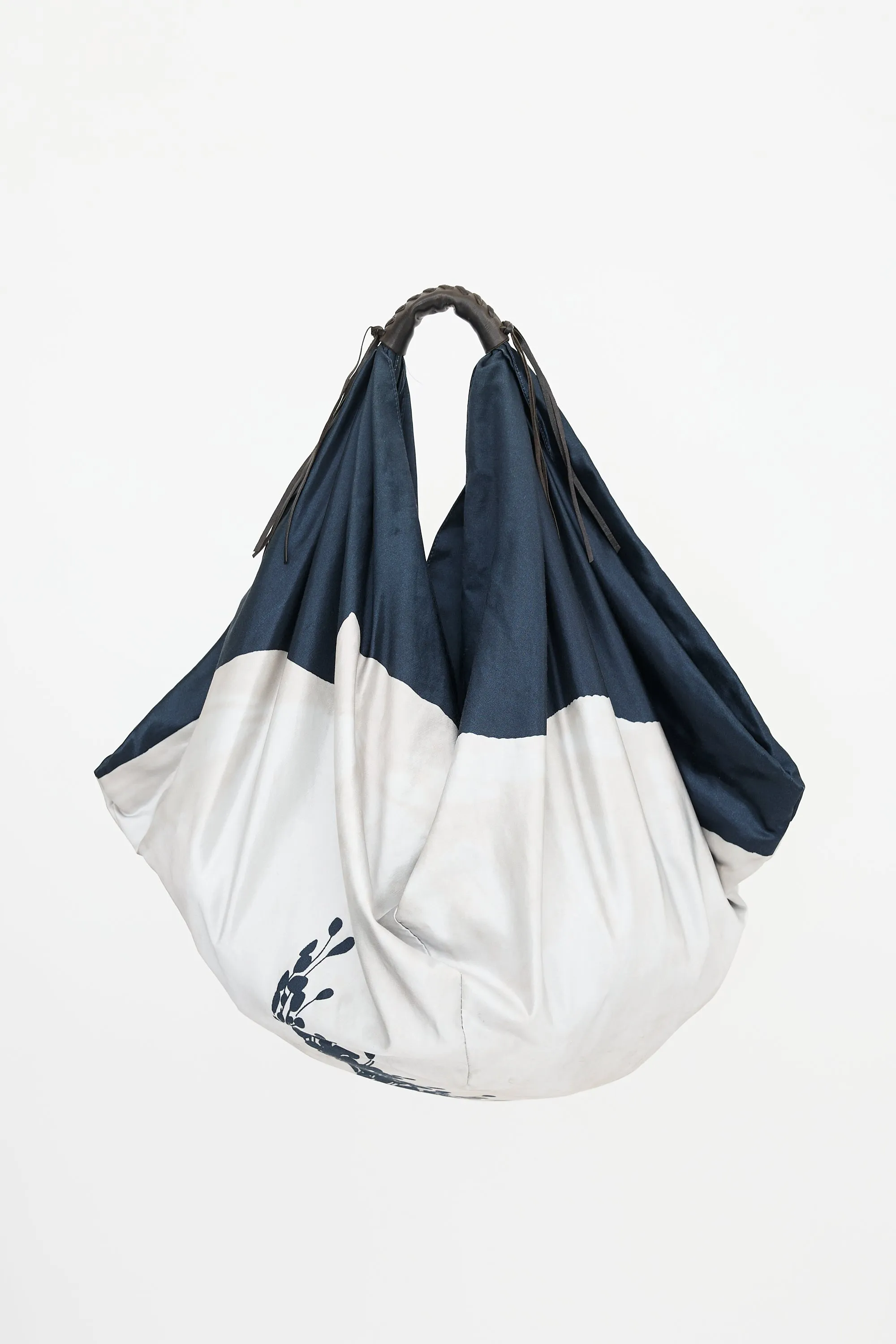 Satin Printed Shoulder Bag sold by VSP Consignment