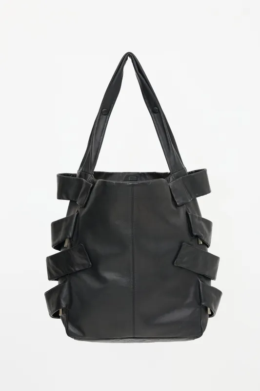 Leather Strap Shoulder Bag made by Fendi