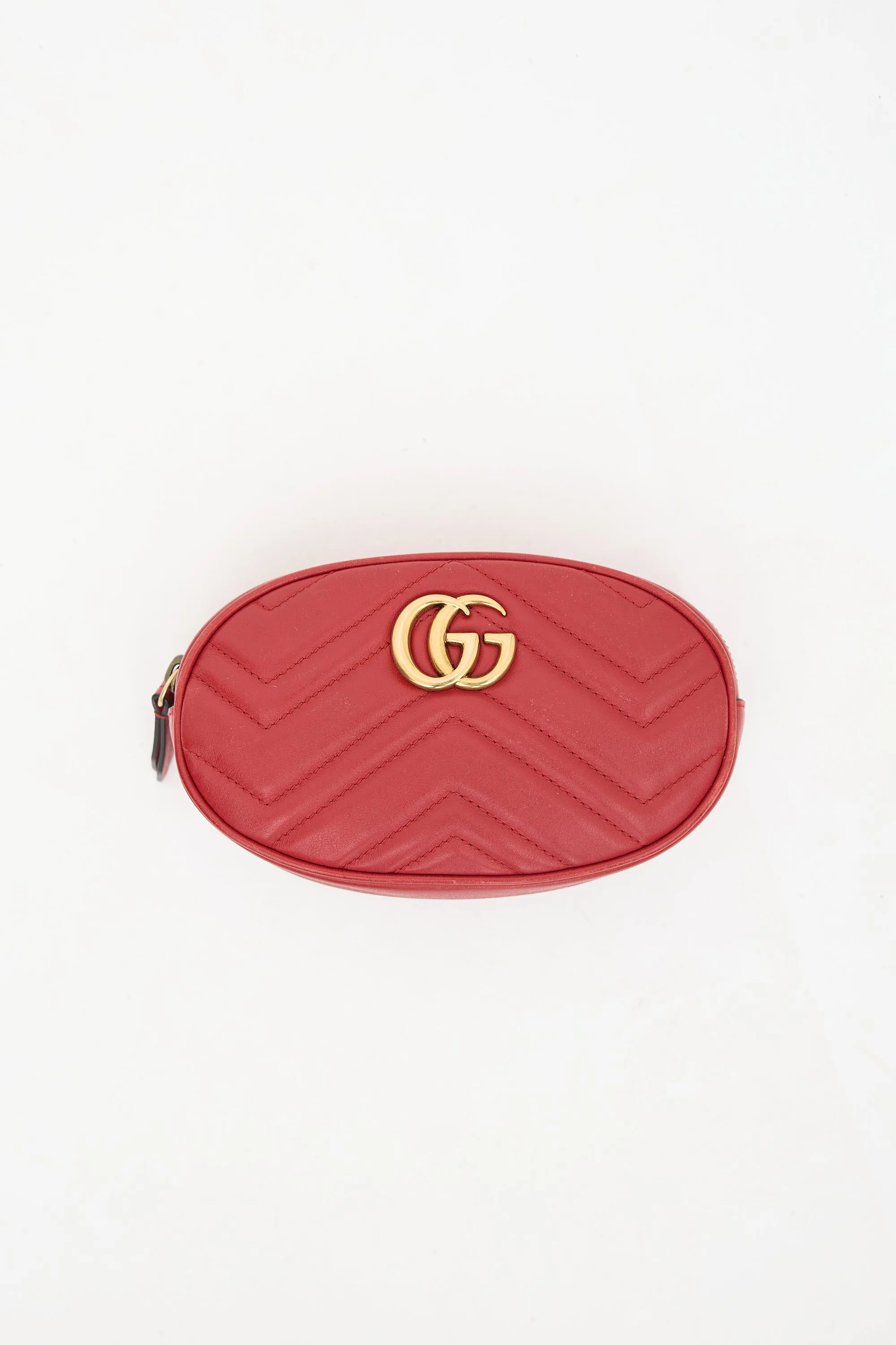 Matelasse Leather Marmont GG Belt Bag sold by VSP Consignment