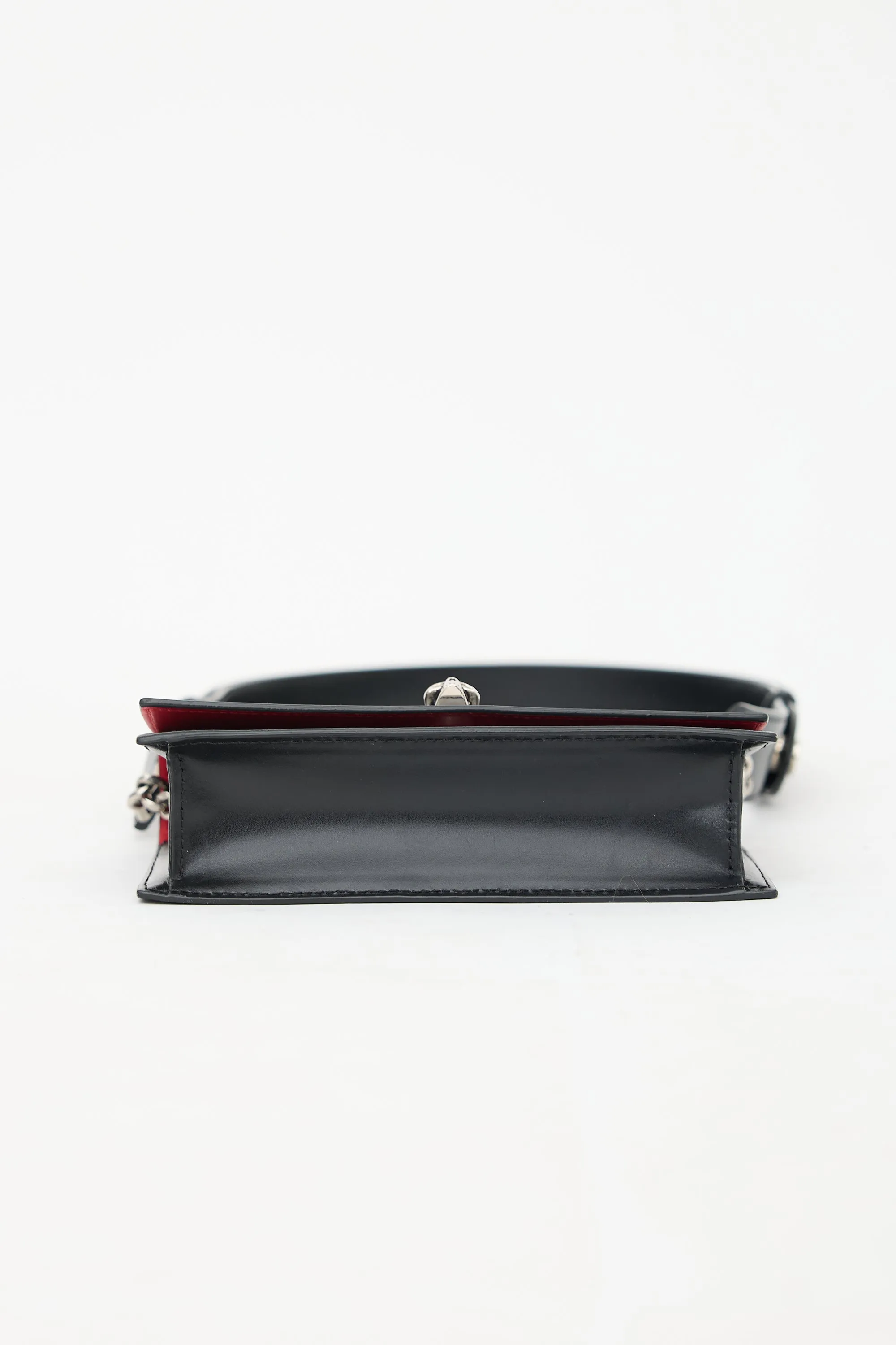 Leather Small Biker Shoulder Bag sold by VSP Consignment product image thumbnail 5