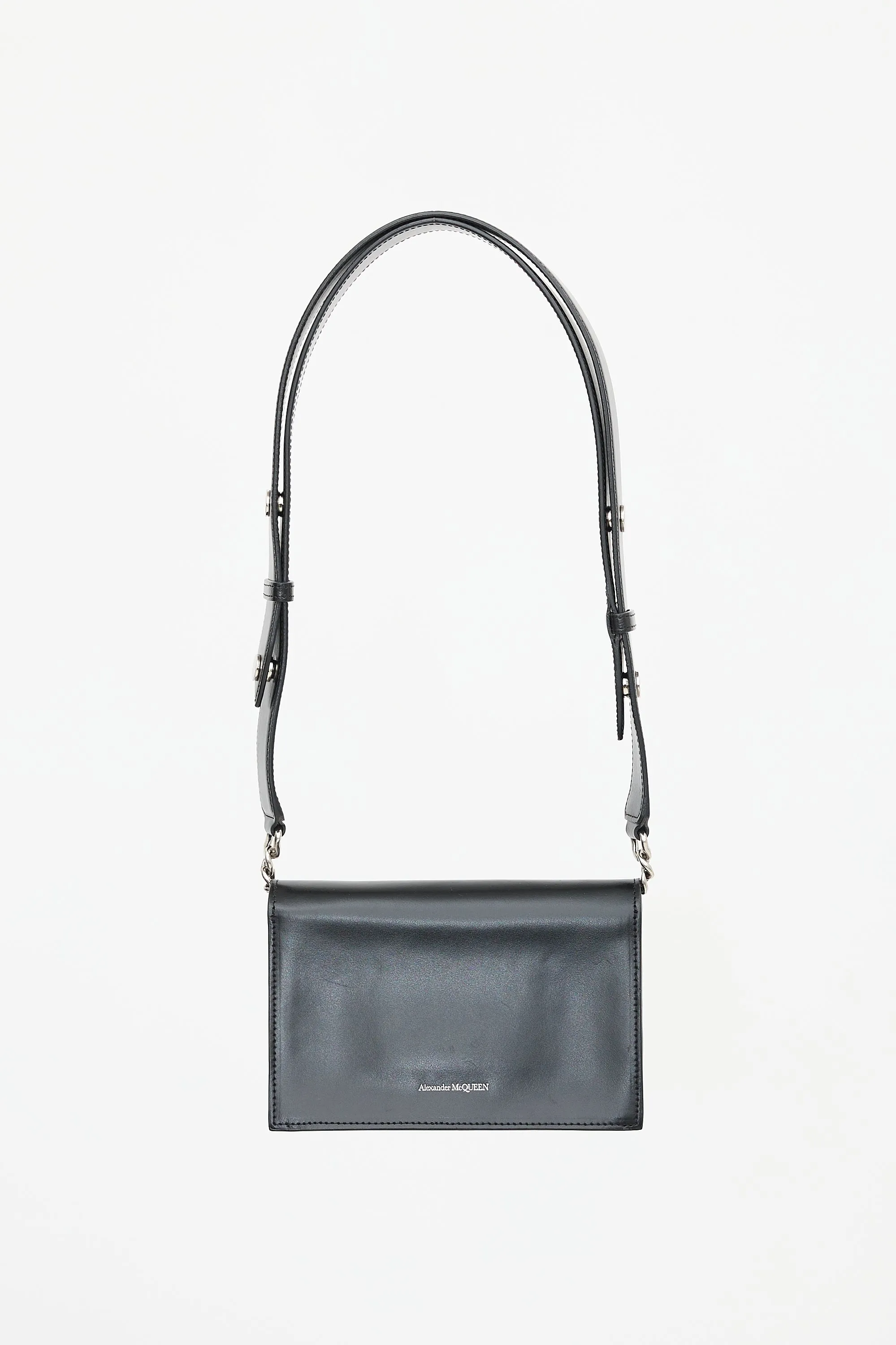 Leather Small Biker Shoulder Bag sold by VSP Consignment product image thumbnail 2