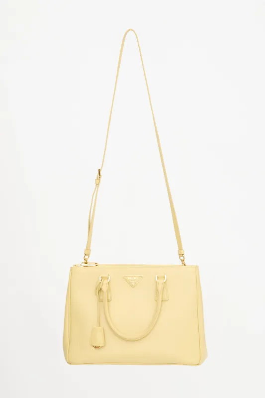 Saffiano Leather Galleria Bag made by Prada