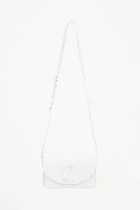 Leather Loubi54 Shoulder Bag made by Christian Louboutin