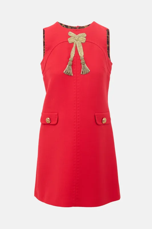 Wool Embellished Dress made by Dolce & Gabanna