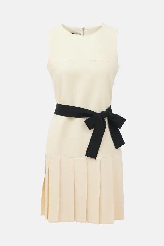 2015 Silk & Wool Midi Dress made by Gucci