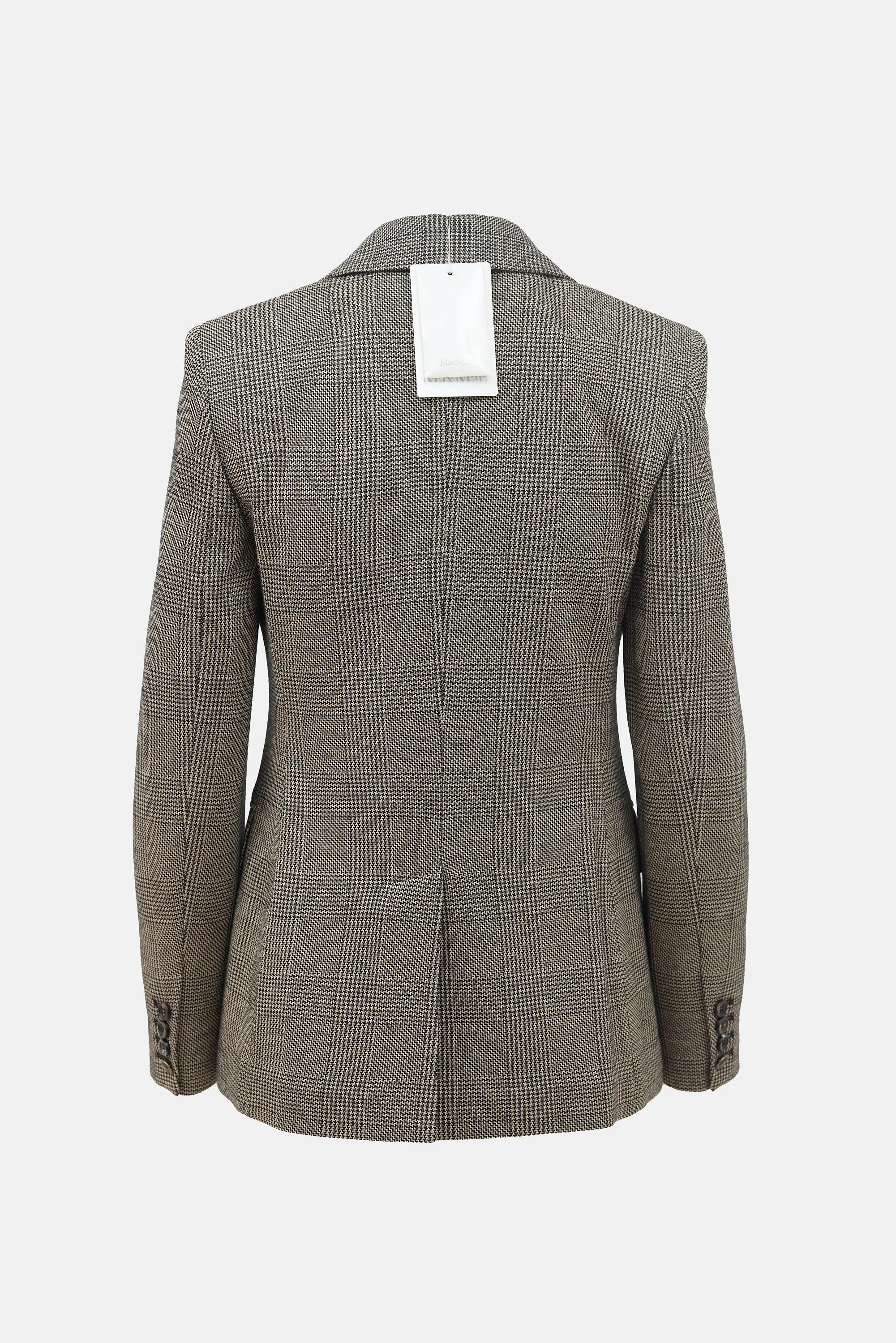 Wool Check Muschio Blazer sold by VSP Consignment product image thumbnail 2