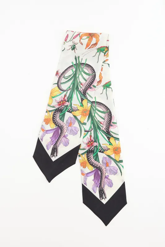 Printed Twilly Scarf made by Gucci