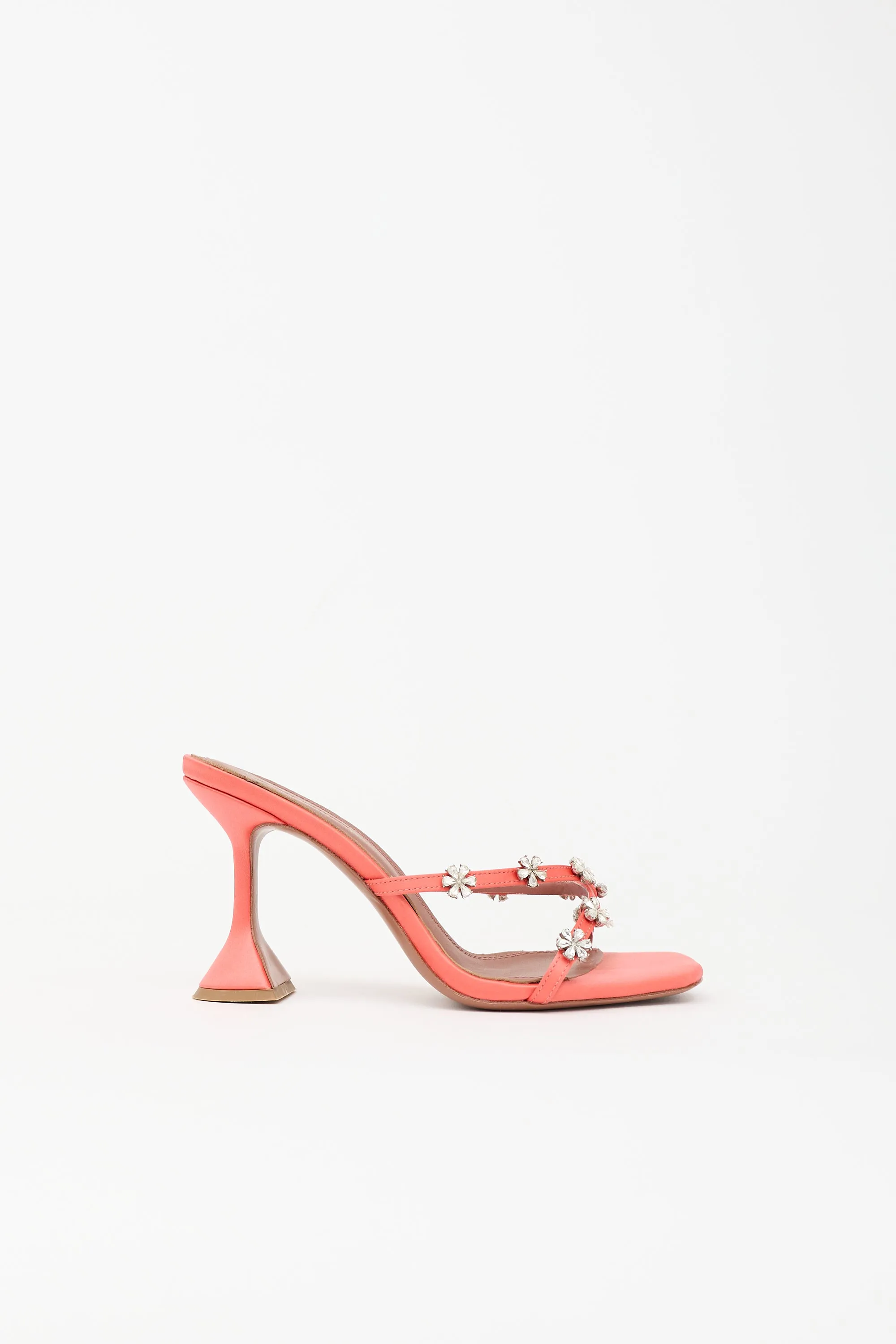 Satin Embellished Lily Sandal sold by VSP Consignment