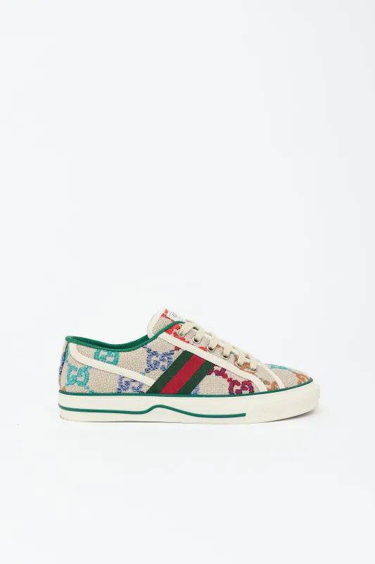 Woven GG Tennis 1977 Sneaker made by Gucci