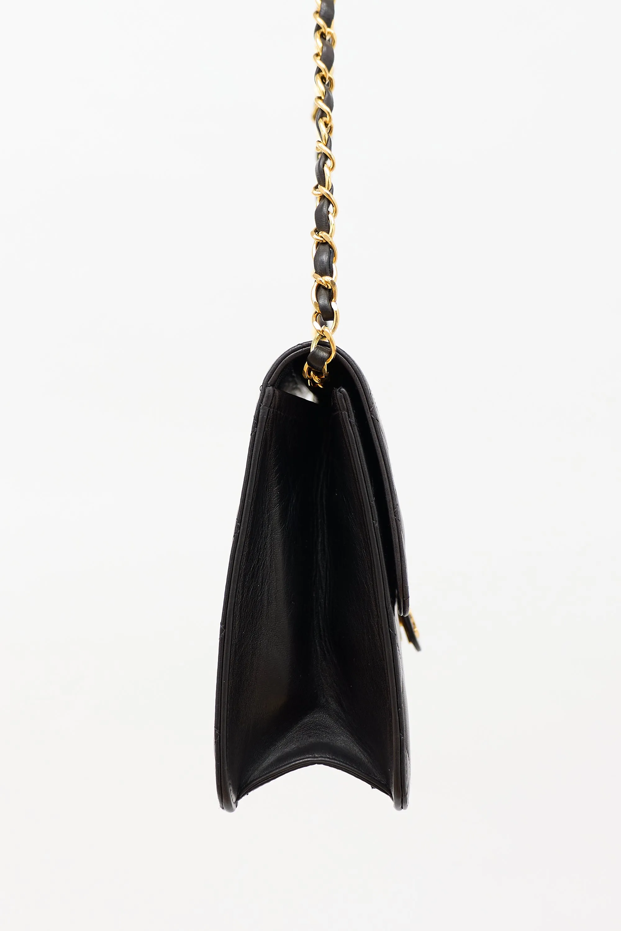 1996 Matelassé Half Flap Push Lock Bag sold by VSP Consignment product image thumbnail 3