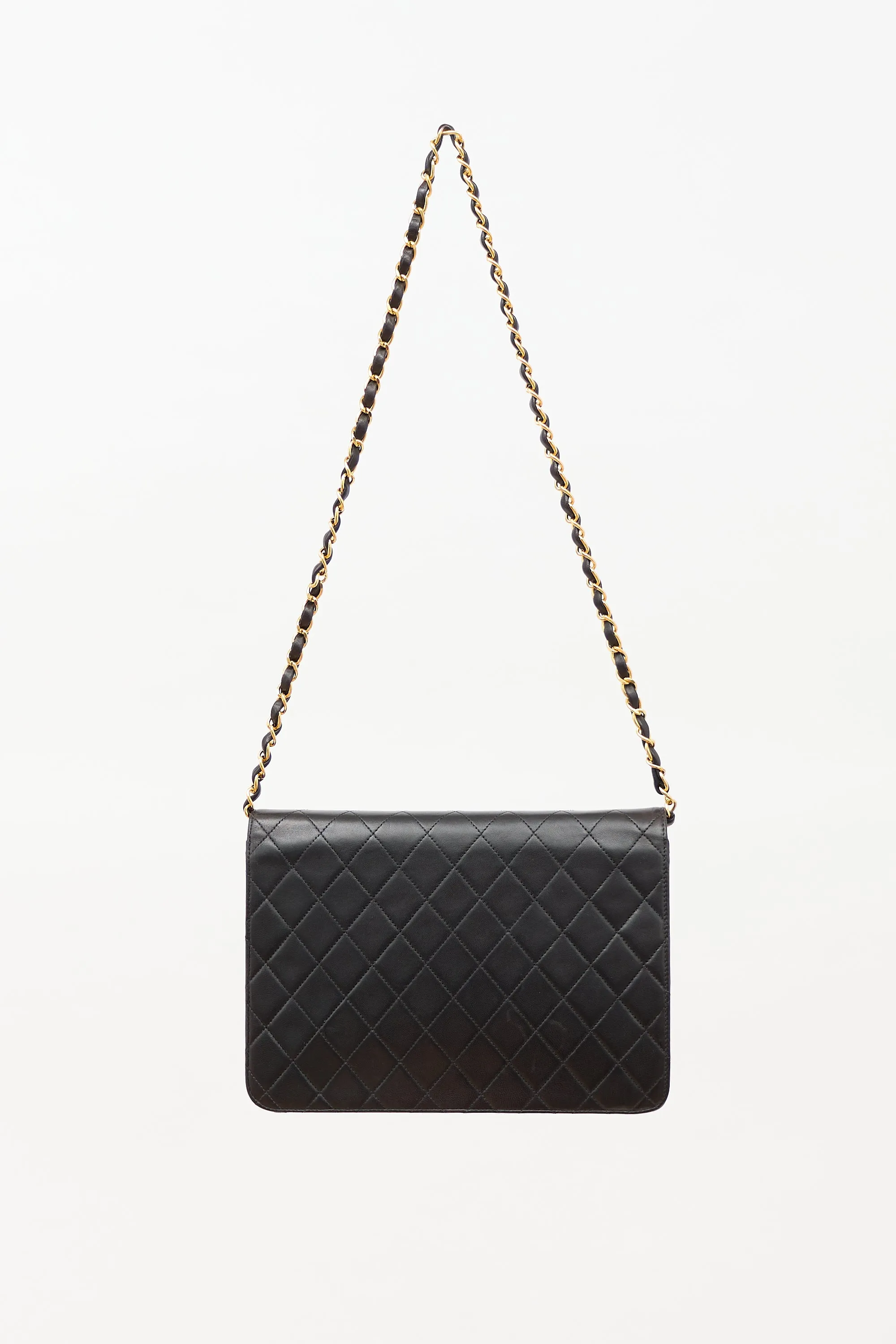 1996 Matelassé Half Flap Push Lock Bag sold by VSP Consignment product image thumbnail 4
