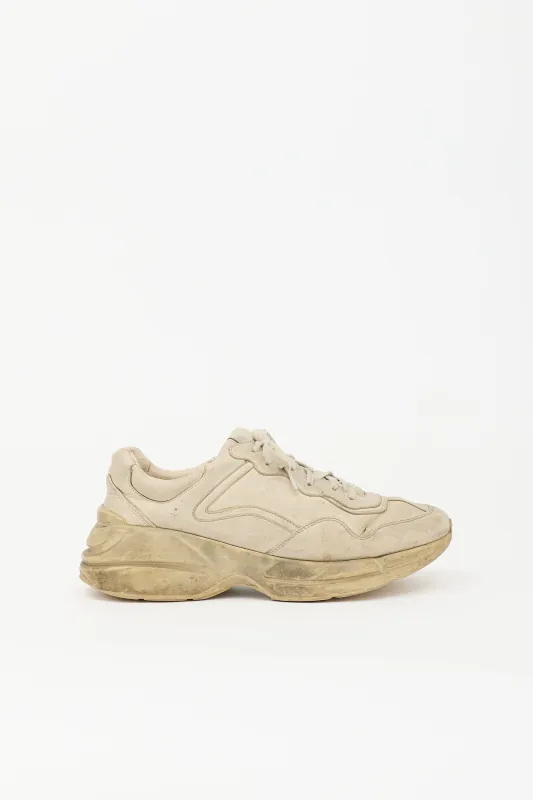 Leather Rython Sneaker made by Gucci