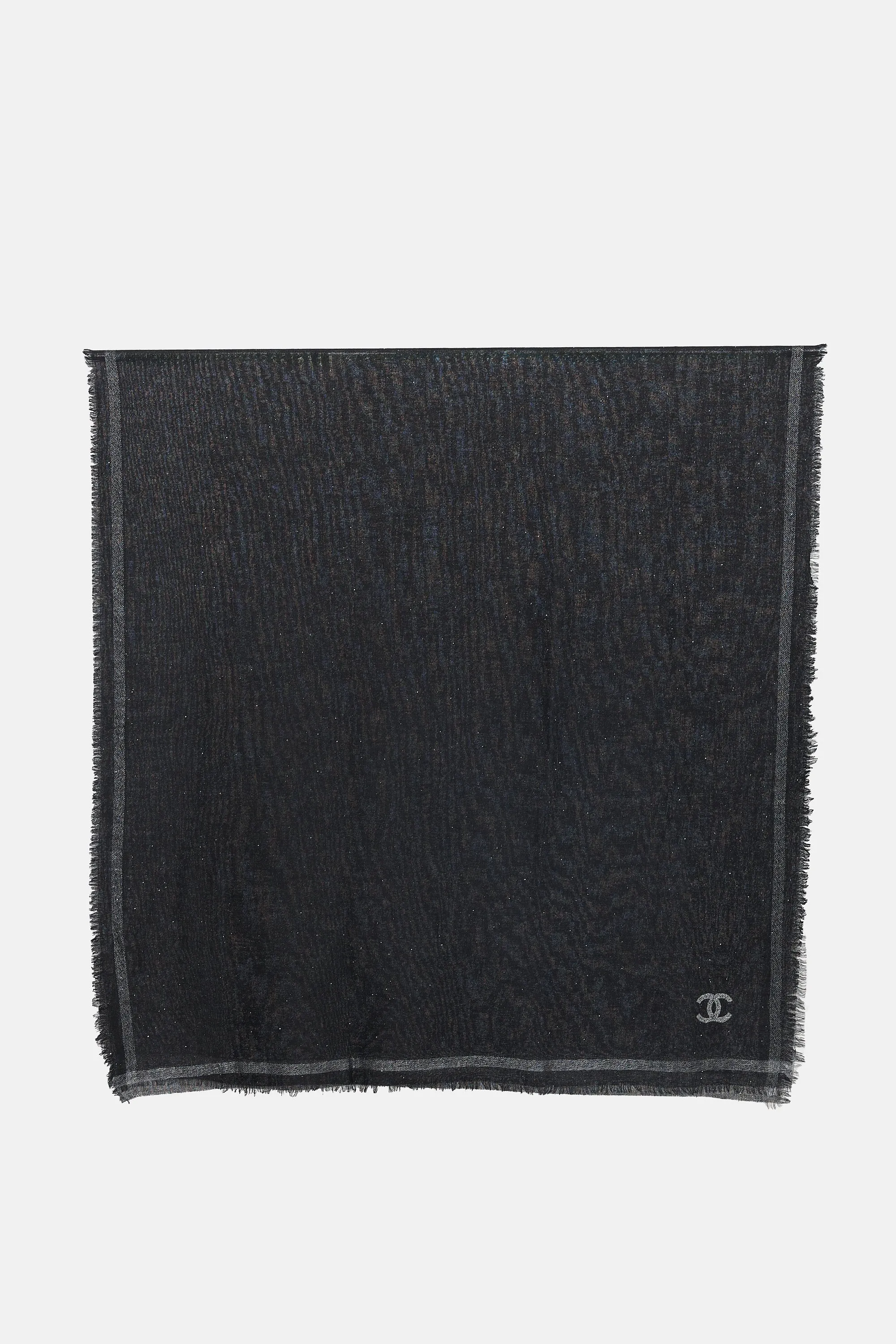 Wool Metallic CC Scarf sold by VSP Consignment